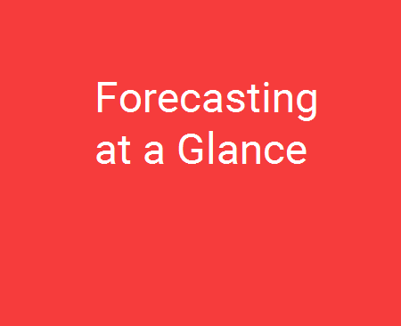 Forecasting at a glance